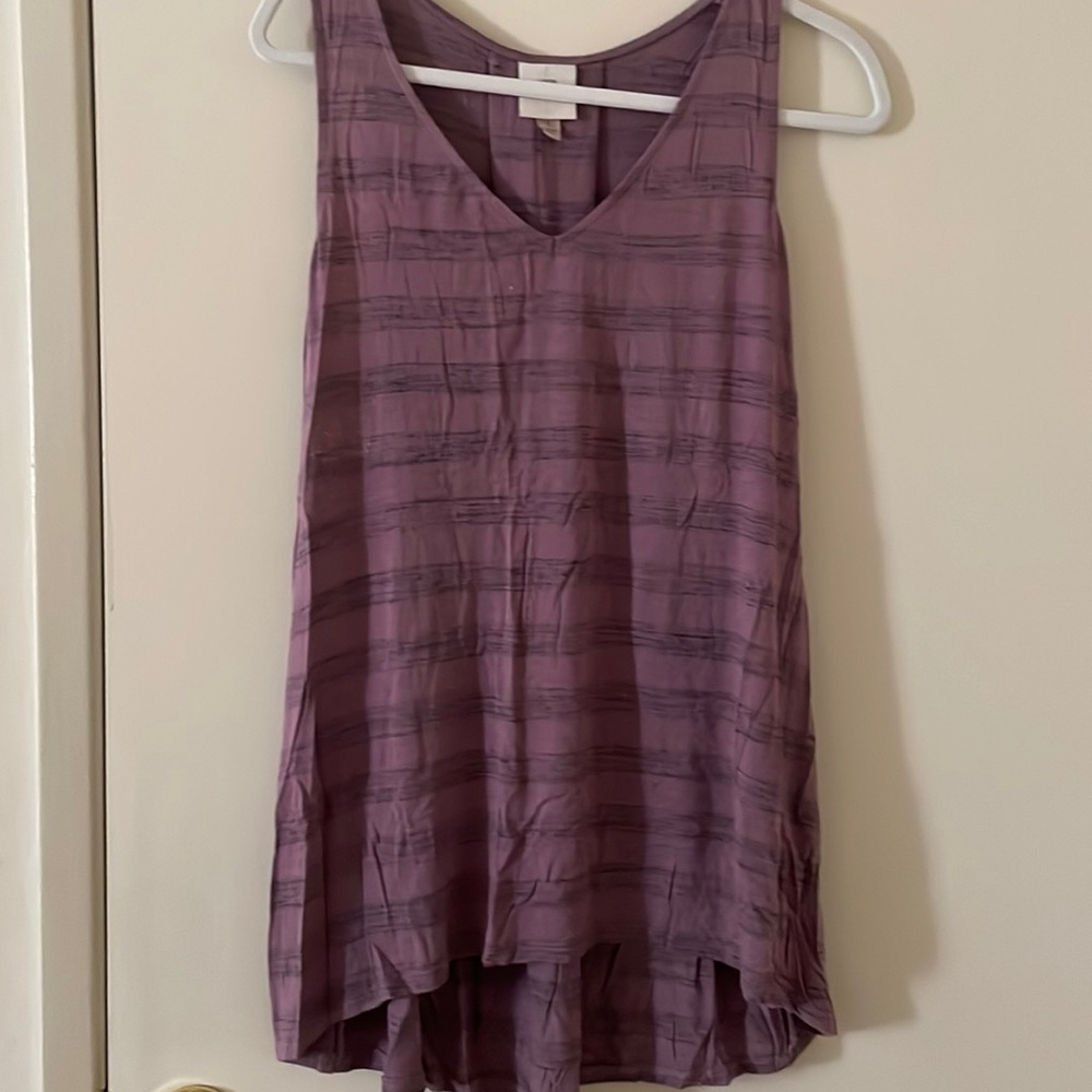 Large Purple Tank Top